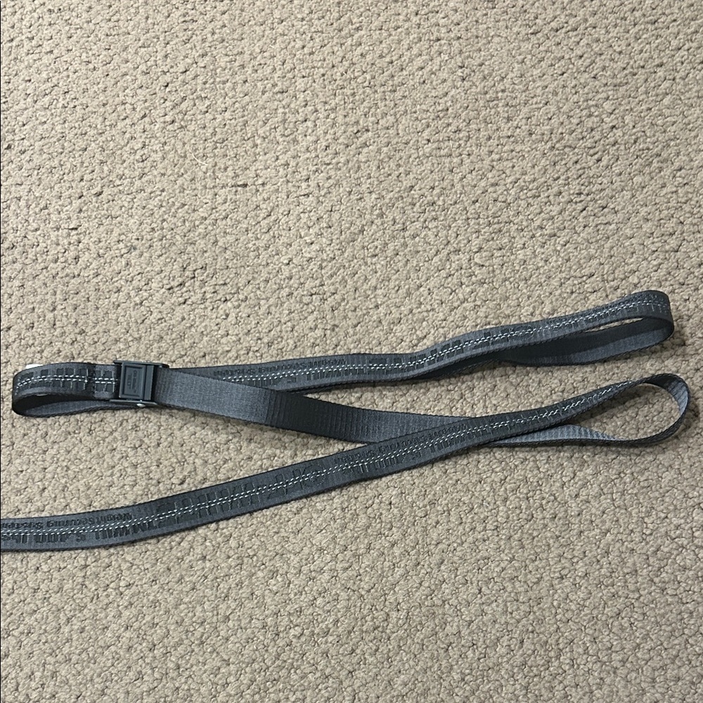 Off-White unisex black utility belt